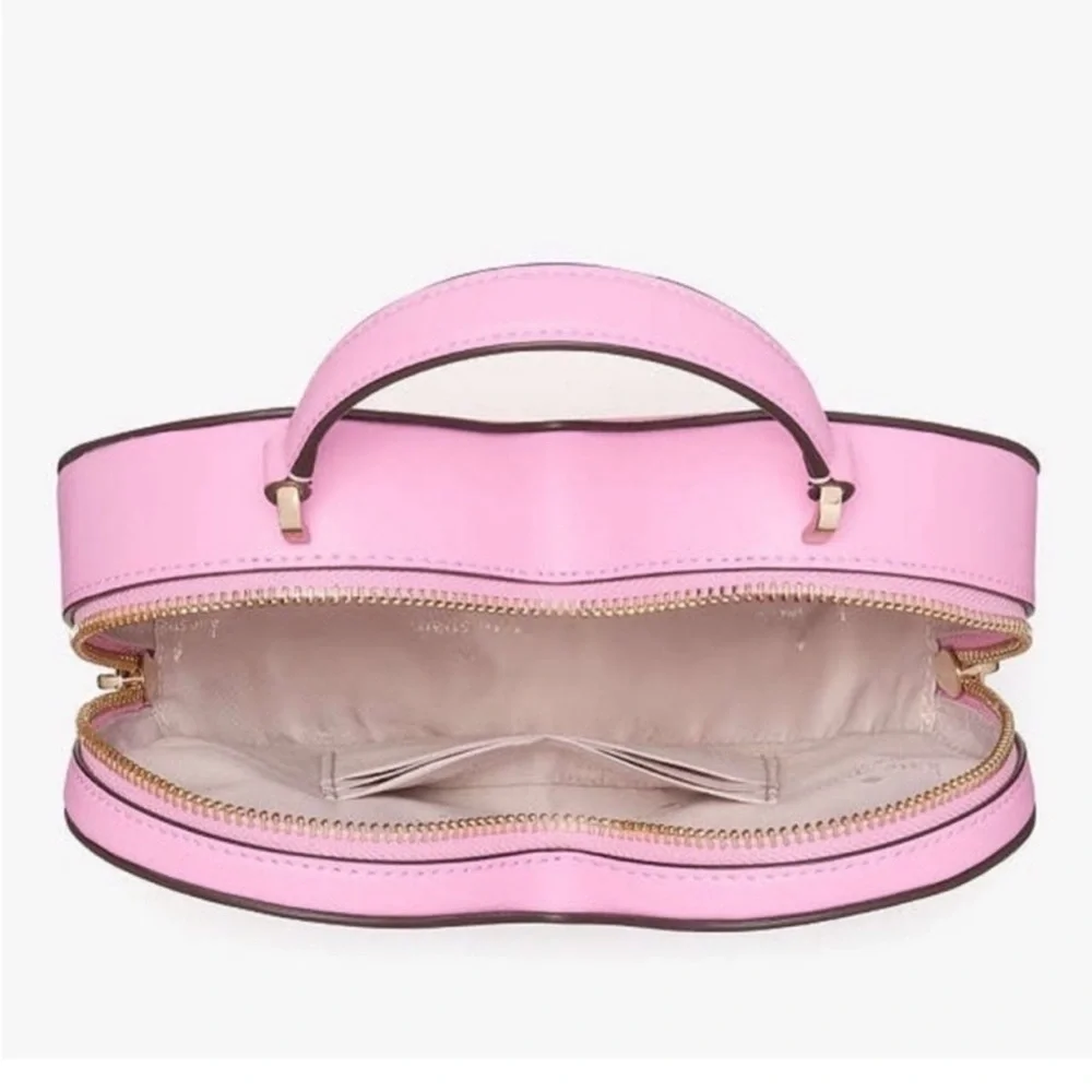 Kate Spade Love Shack Spade Flower Heart Crossbody, Parisian Rose Color